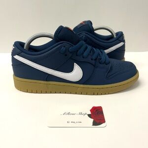 Nike SB Dunk Low Pro ‘Navy Gum’ (FJ1674 400) Shoes Size: 7 M